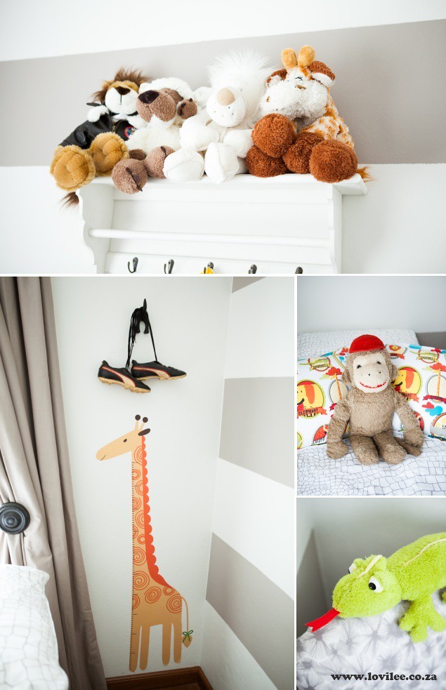 Kids Decor Wild animal nursery theme