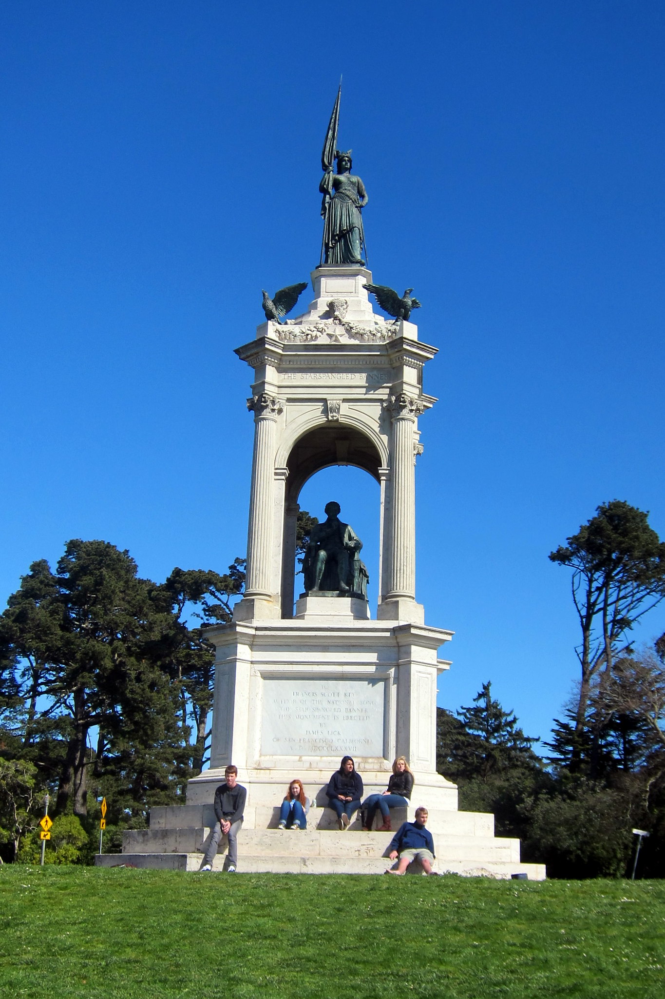 San Francisco Golden Gate Park Francis Scott Key Monument Flickr