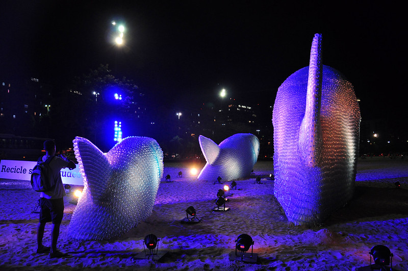 Giant Fish Sculptures Made from Discarded Plastic Bottles » TwistedSifter