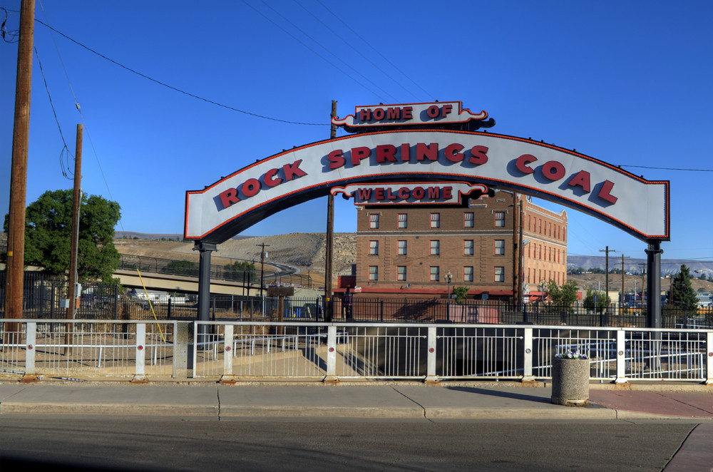 Rock Springs Map Southwest Wyoming Mapcarta