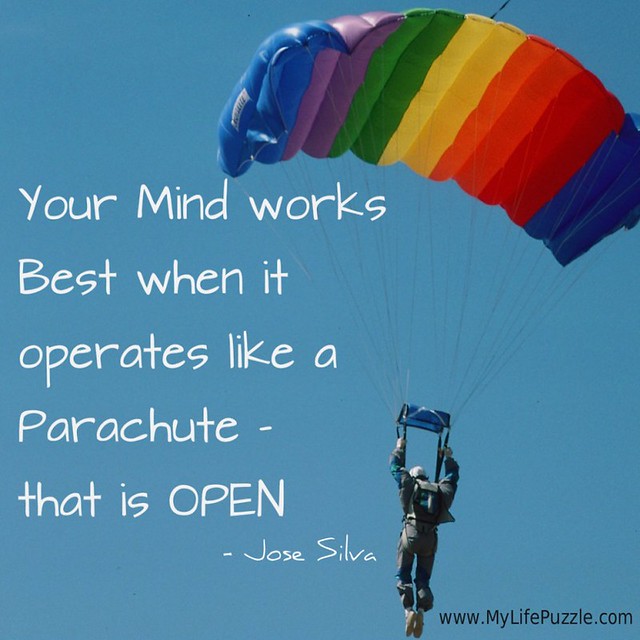 Parachute Jose Silva Quote Flickr Photo Sharing!