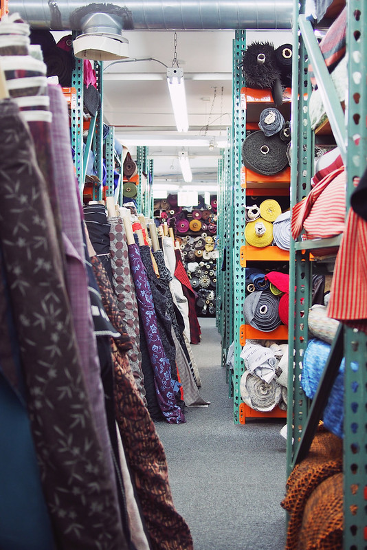 Fabric shopping in NYC What Katie Sews