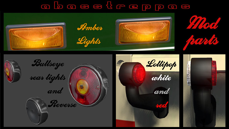 abasstreppas 3D parts for modders SCS Software