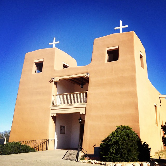 Sacred Heart Church Nuestra Senora De Guadalupe Del Valle De Pojoaque Nambe Pueblo Indian
