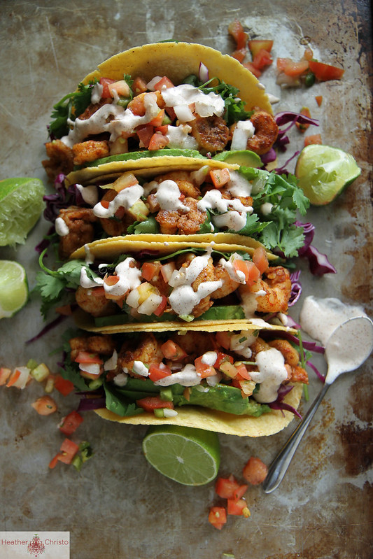 Chipotle Shrimp Tacos Heather Christo