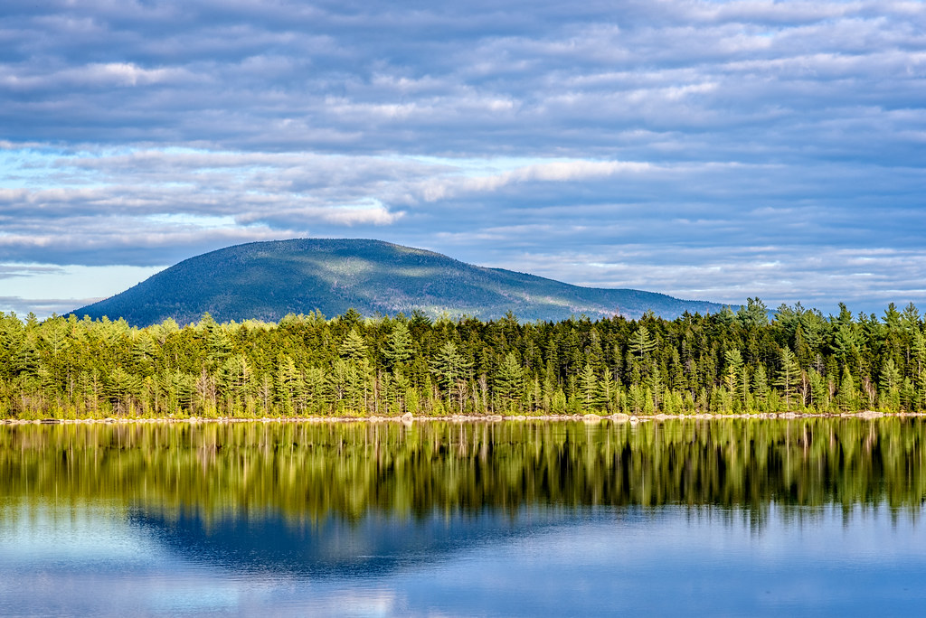 Elevation of Henderson Pond, Northeast Piscataquis, ME, USA