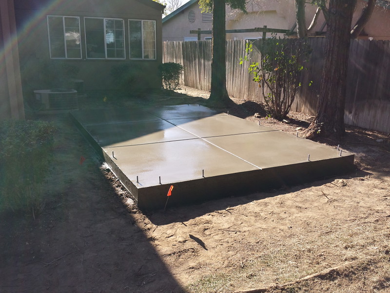 Tuff Shed Foundation In Davis Solano County Yolo County
