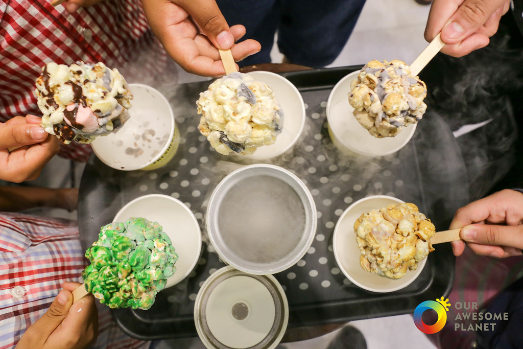 POP CAFE by Kettle Korn Liquid NitrogenCharged Popcorn Pops