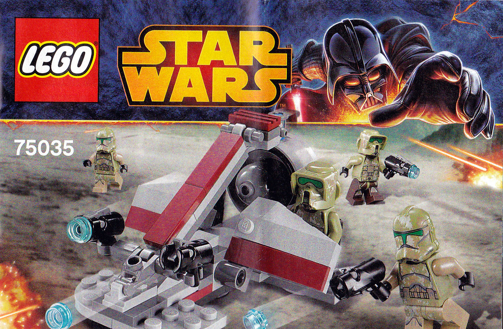 41st Elite Corps Clone Trooper (75035) Lego Star Wars Minifgure Review Musings From Dagobah