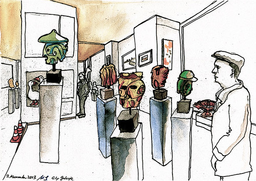 Urban Sketchers Germany Art Expo At City Galerie Bremen