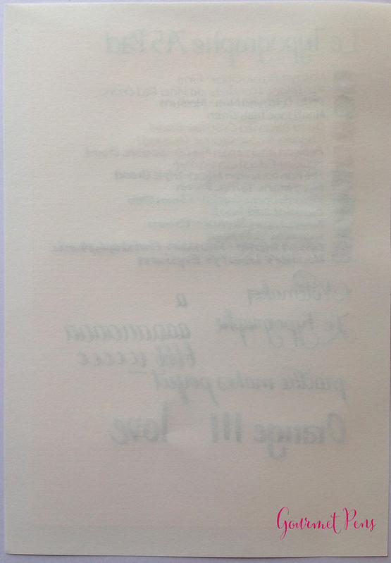 Gourmet Pens Review Le Typographe A5 Pad Orange Grid NoteMakerTweets