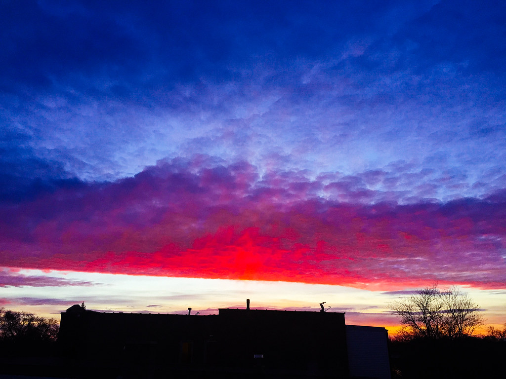 Salida y puesta de sol de Schiller Park, Illinois, EE. UU.