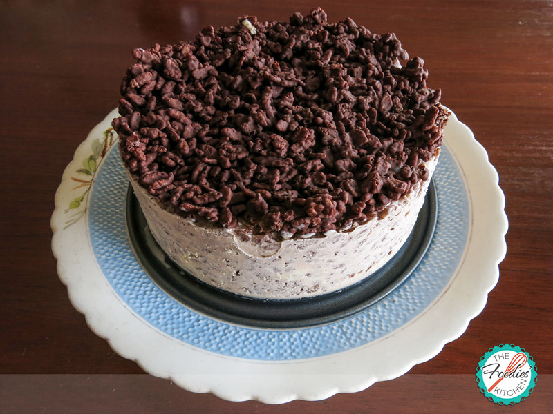 Chocolate Crunch Ice Cream Cake