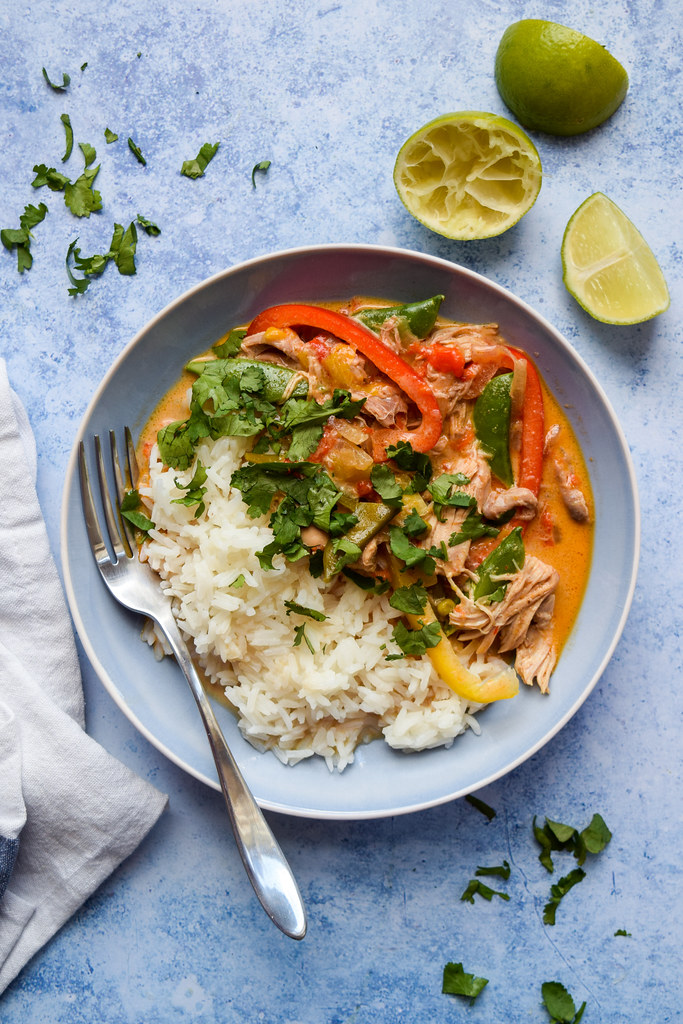 Student Suppers Slow Cooker Thai Red Chicken Curry Rachel Phipps