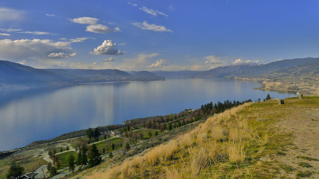 Elevation of Penticton, BC, Canada Topographic Map Altitude Map