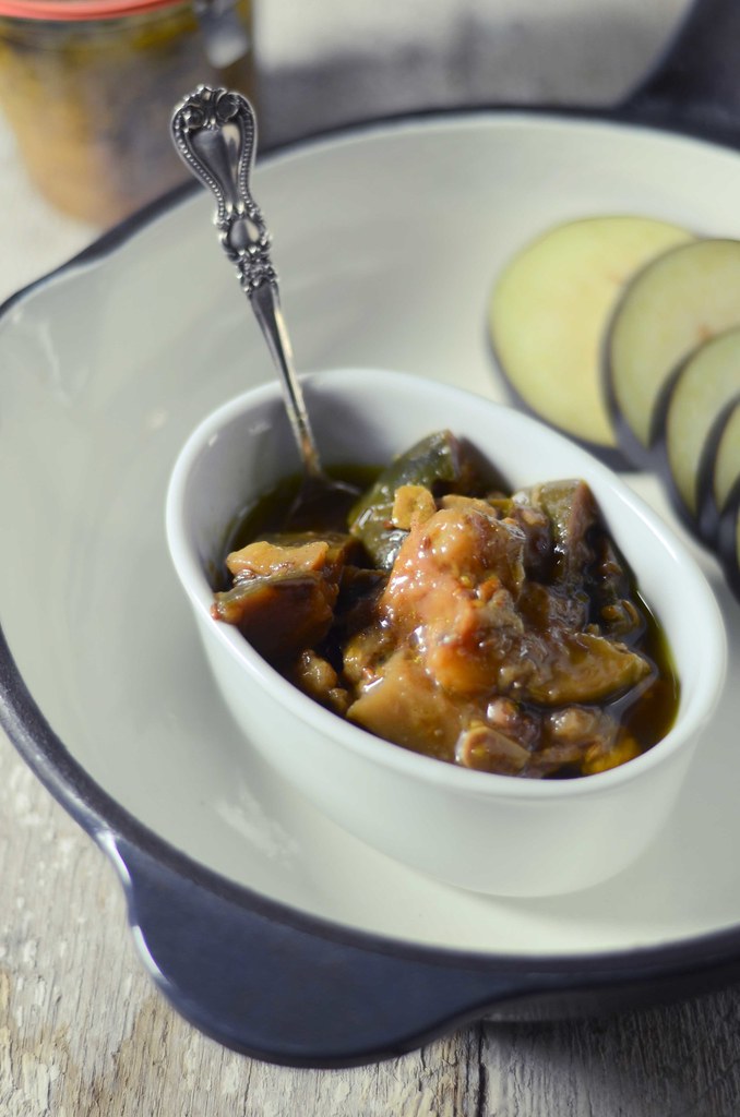 parsi eggplant pickle — Nik Sharma