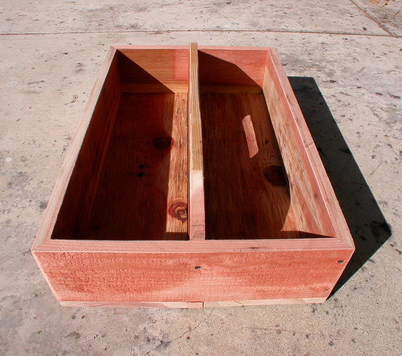 Classic Wooden Toolbox Garden Craftsman. Compost Bins. Planter Boxes