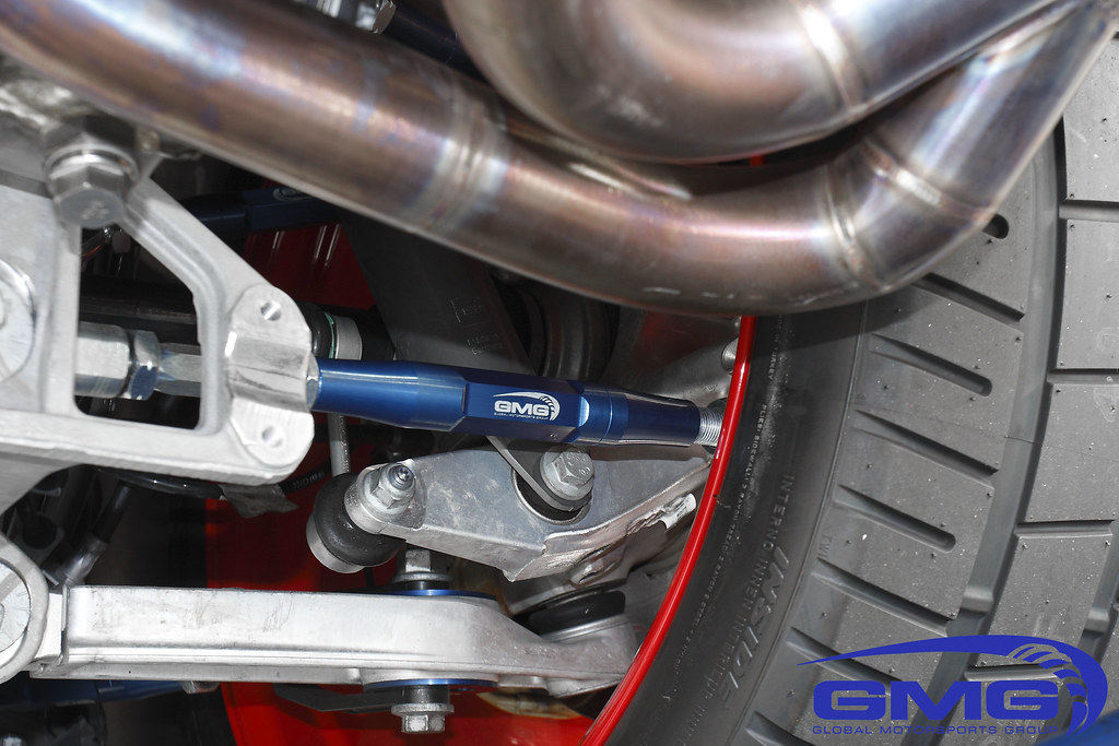 Gmg racing porsche 996 997 suspension upgrade front rear bump steer kit