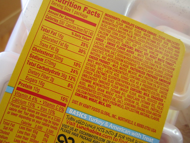 Lunchables Nutrition Nutrition Ftempo