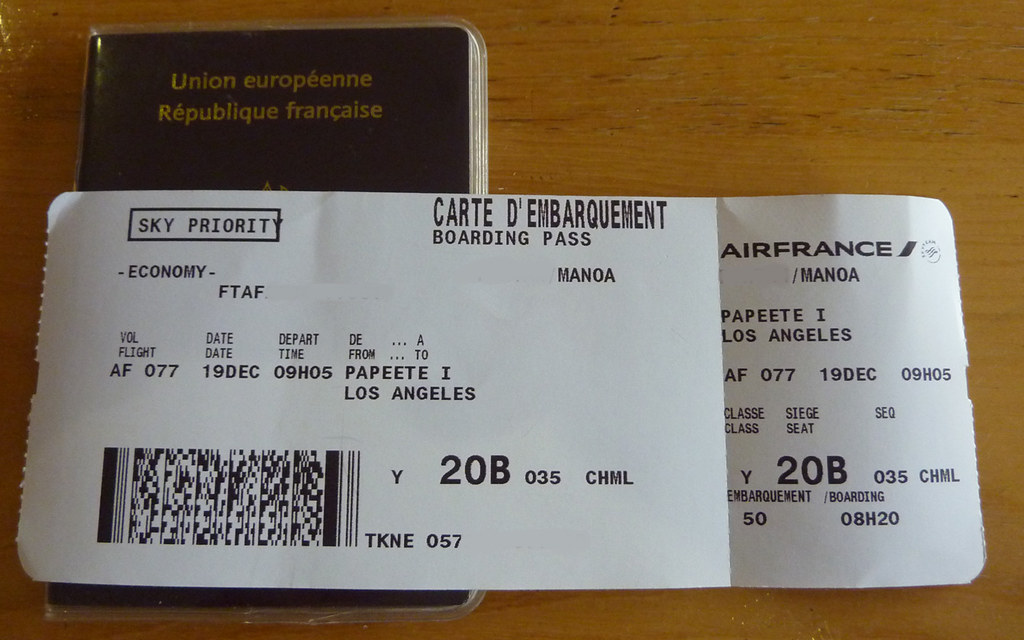 Prix De La Carte Jeune Air France Avis du vol Air France Papeete → Los Angeles en Economique