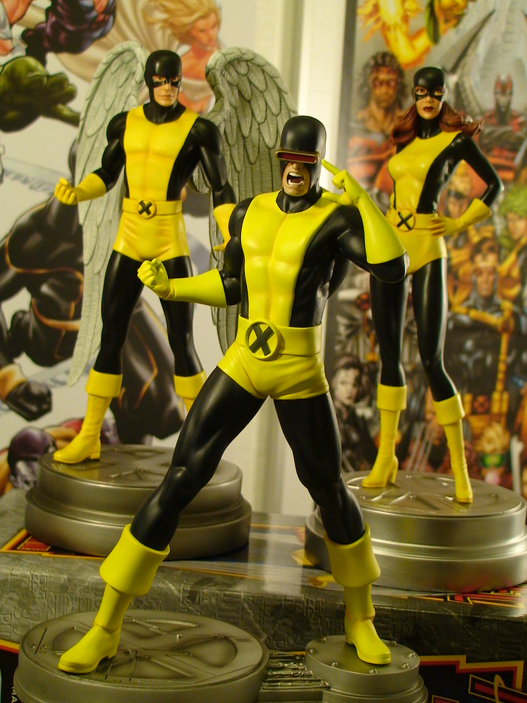 Original Xmen Costume Angel Arrives Statue Forum