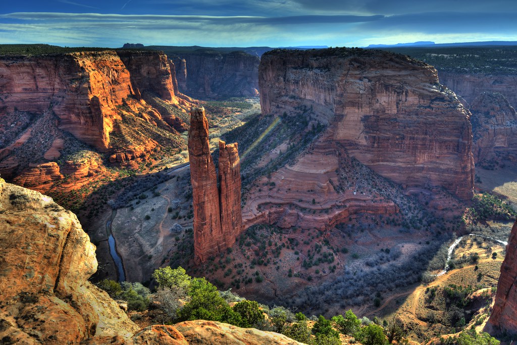 Elevation of Canyon de Chelly National Monument, Chinle, AZ, USA