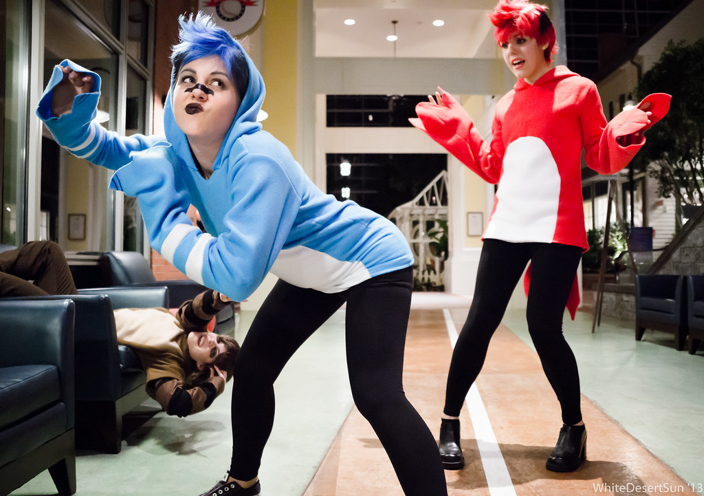 Sirene Courtoon and SoloDono as Margaret Mordecai and Rigby Katsucon