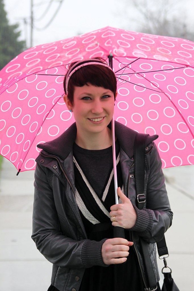 Black Coat, White Shoes, Black Hat, Cadillac Cat Ears & Coffee