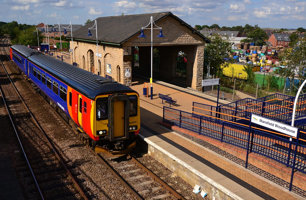 Mansfield Woodhouse Railway Station England Around Guides