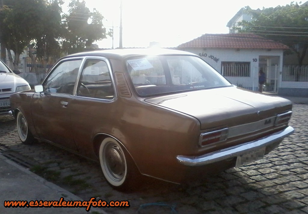 Registros Automotivos Do Cotidiano Chevrolet Chevette 1976