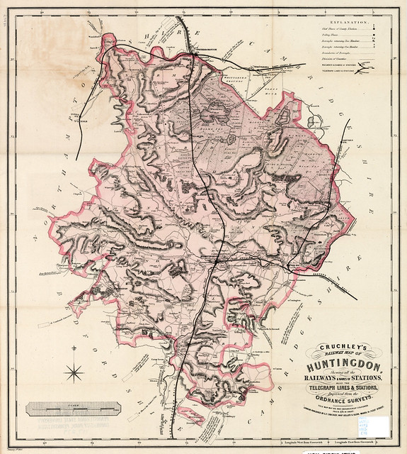Railway Map of Huntingdon Flickr Photo Sharing!