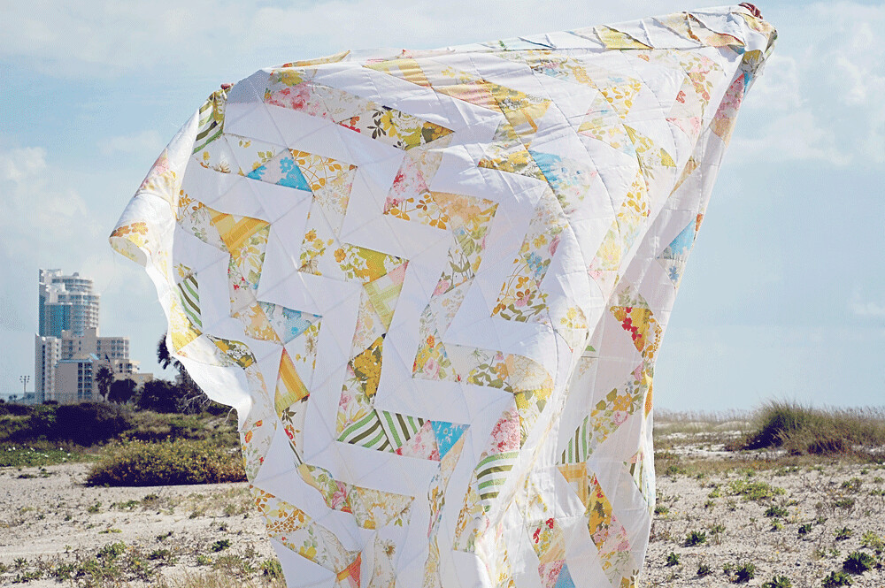 Vintage Sheet Quilt Vintage Modern Quilts