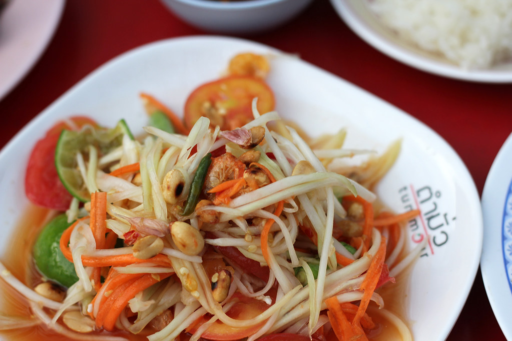 Food Photo Som Tam Thai (ส้มตำไทย)
