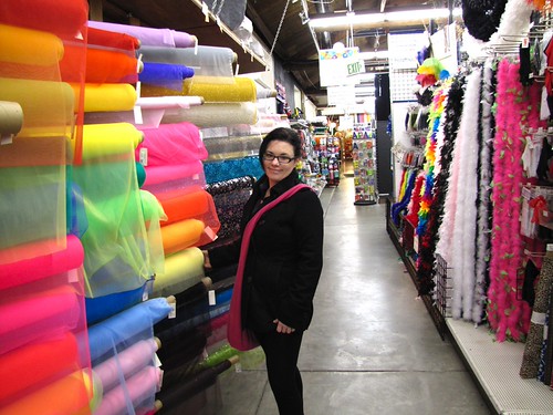 Liz and Corinne visit “Display & Costume” Glitter for All