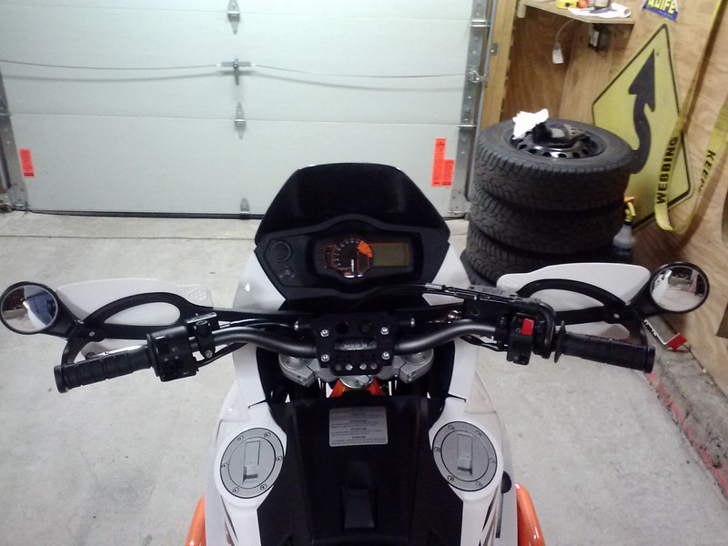 best handguard/mirror/stabilizer combo Adventure Rider