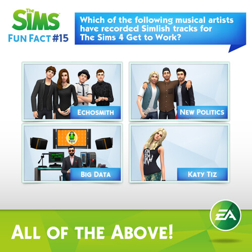 The Sims 4 Get To Work Featured Musical Artists SimsVIP