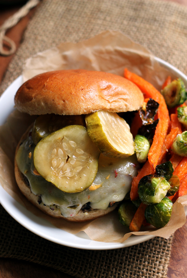 Spicy Black Bean, Quinoa, and Sweet Potato Burgers Joanne Eats Well