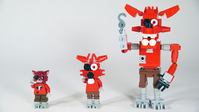 Don't dare take your eyes off these Five Night's At Freddy's LEGO characters The Brothers