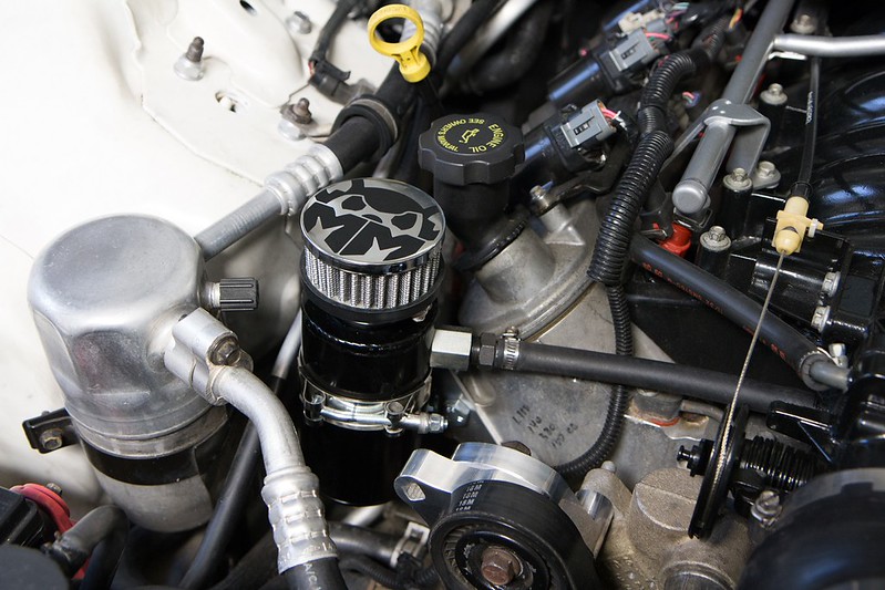 Mightymouse Solutions 'Black' PCV catch can install LS1TECH Camaro