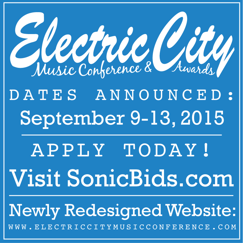 Electric City Music Conference announces 2015 dates and opens band