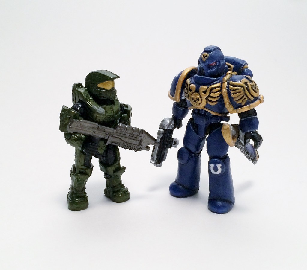 Custom Mega Bloks Warhammer 40k Space Marines Master Chie… Flickr