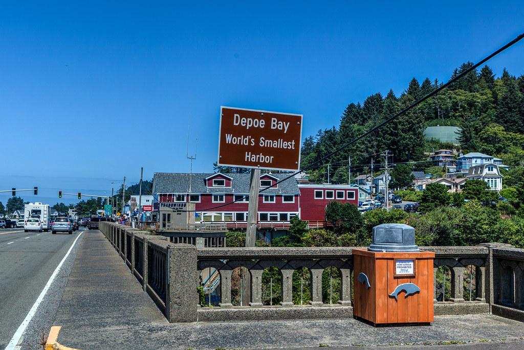 Depoe Bay Map Central Oregon Coast Mapcarta