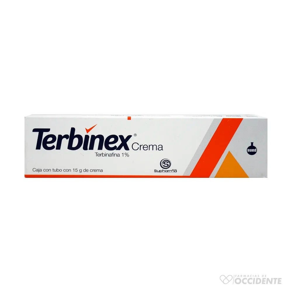 TERBINEX CREMA TUBO X 15G Farmacias de Occidente