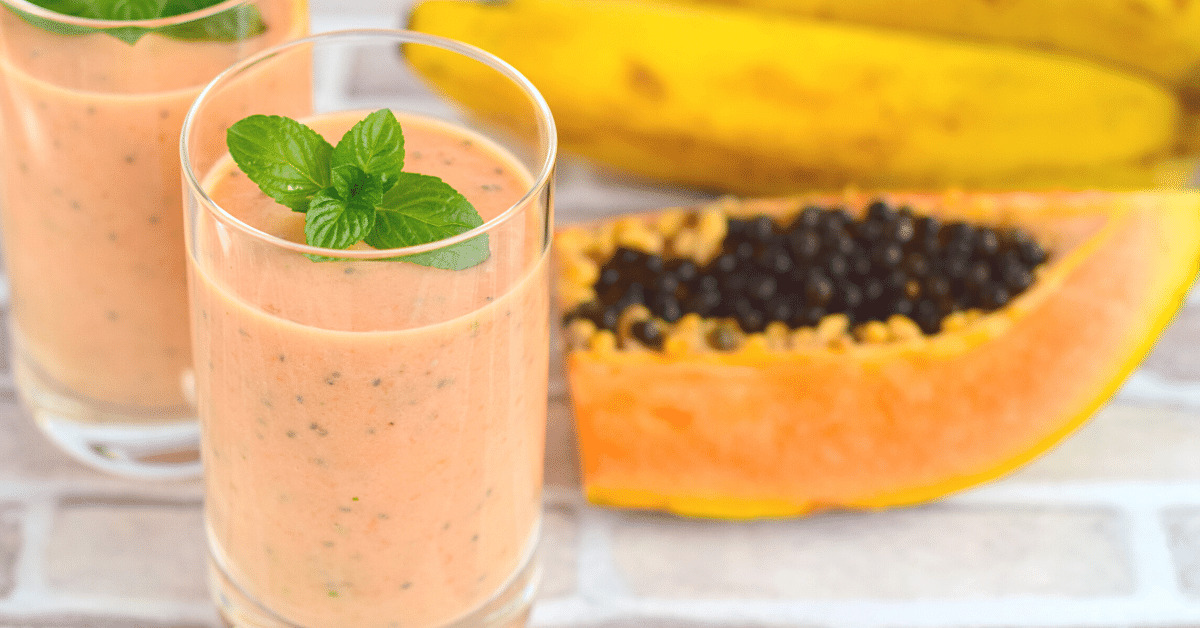 Papaya Smoothie Farmacy Counter