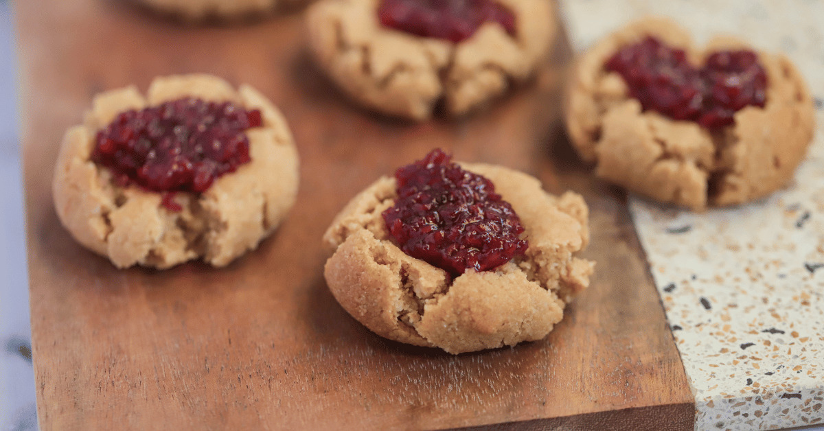 Almond Butter Jam Cookies Farmacy Counter