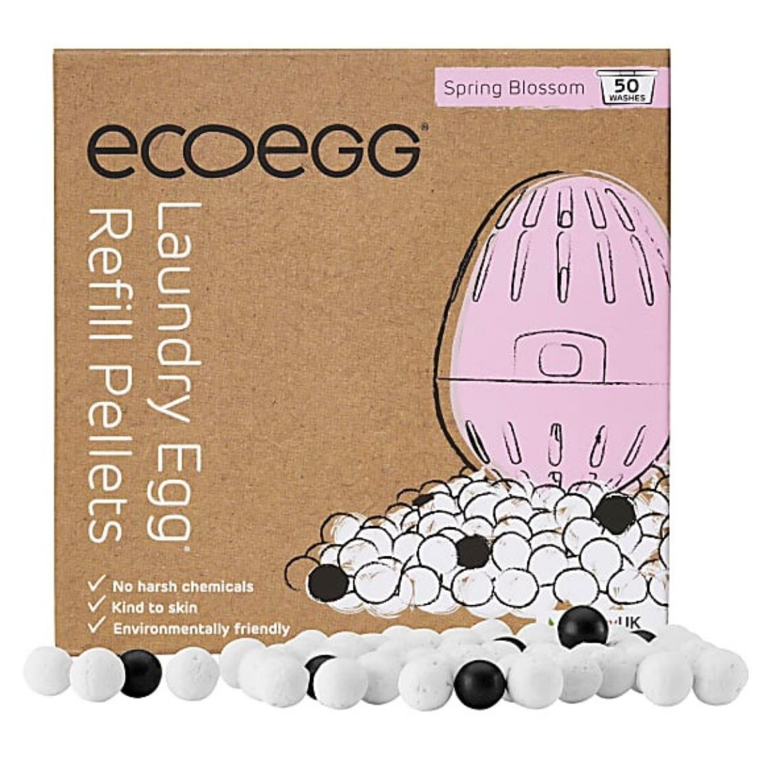 ECO EGG LAUNDRY EGG REFILLS 50 WASHES SPRING BLOSSOM FarmacyRoom