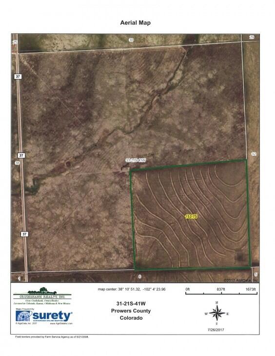 Prowers County CRP for Sale for Sale in , CO Prowers County Farm