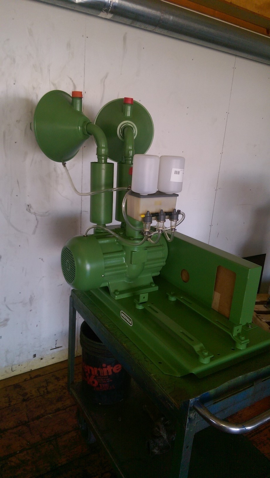 Used rebuilt RPS 2800 pump unit, new style, Westfalia RPS2800, Dairy