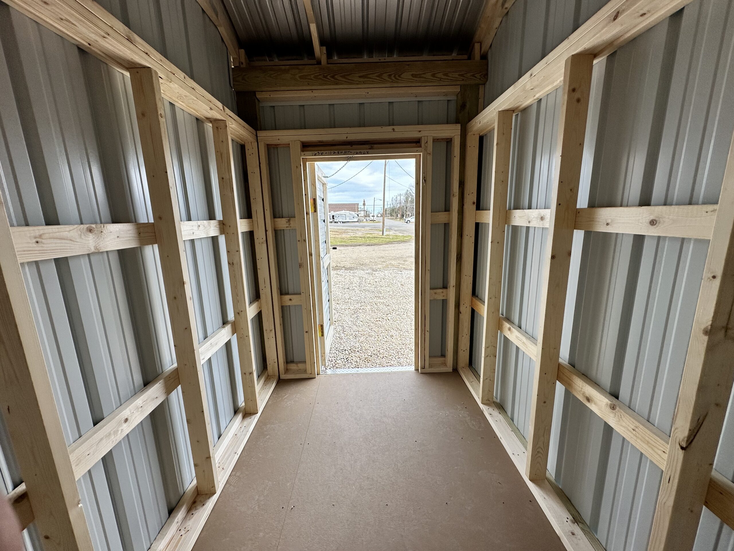 10x28 Metal Loafing Shed/ RunIn Barn FARM + YARD