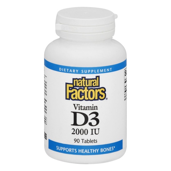 Natural Factors Vitamin D3 2000 UI FarmaOn